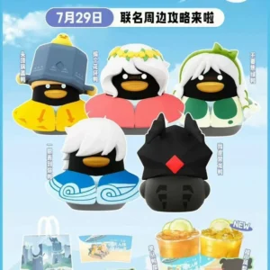 Linlee Light Encounter Collaboration: Ghost Dragon Duck, Light Duck, Wreath Duck, Duck Pot Lid, Duck Limited Edition Merchandise Figurine