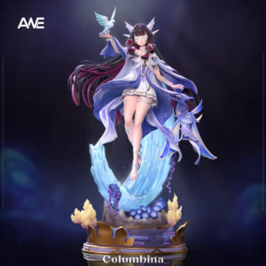 Genshin Impact Columbina Animation Figure Statue Model Ornament Toy Gk Game Character Figure