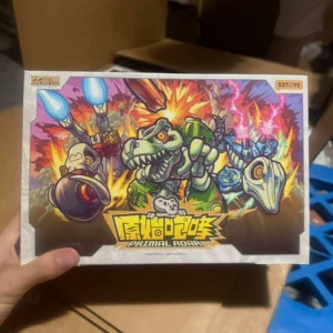 Original 52Toys Beast Box Primitive Roaring Dinosaur Transforming Dinosaur Children's Toy Boys' Mecha Model Set