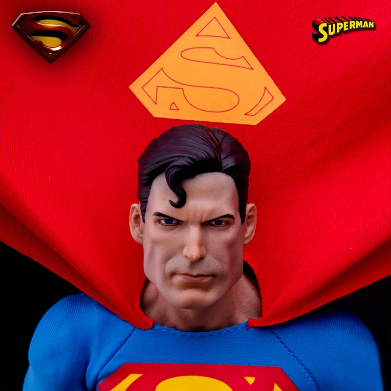 Crazy Toys Dc Justice League 12inch Jointed Super Action Figure Comic Version Superman Figure Boxed Model Ornament