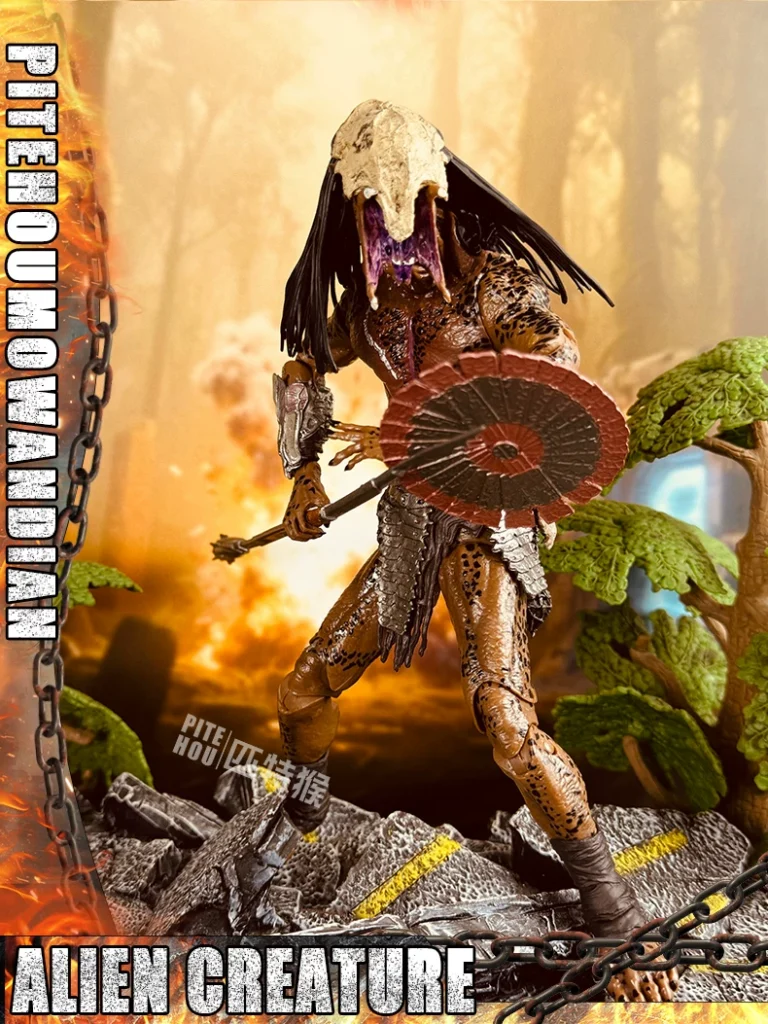 Neca Predator Avp Vs. Alien Dog Kyle Long-Range Action Figure Movie Model Domestic Version