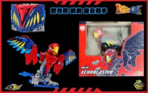 52Toys Beast Box Parrot Echo Blast Hand Beastbox Series Transforming Toy Figurine Movable Model