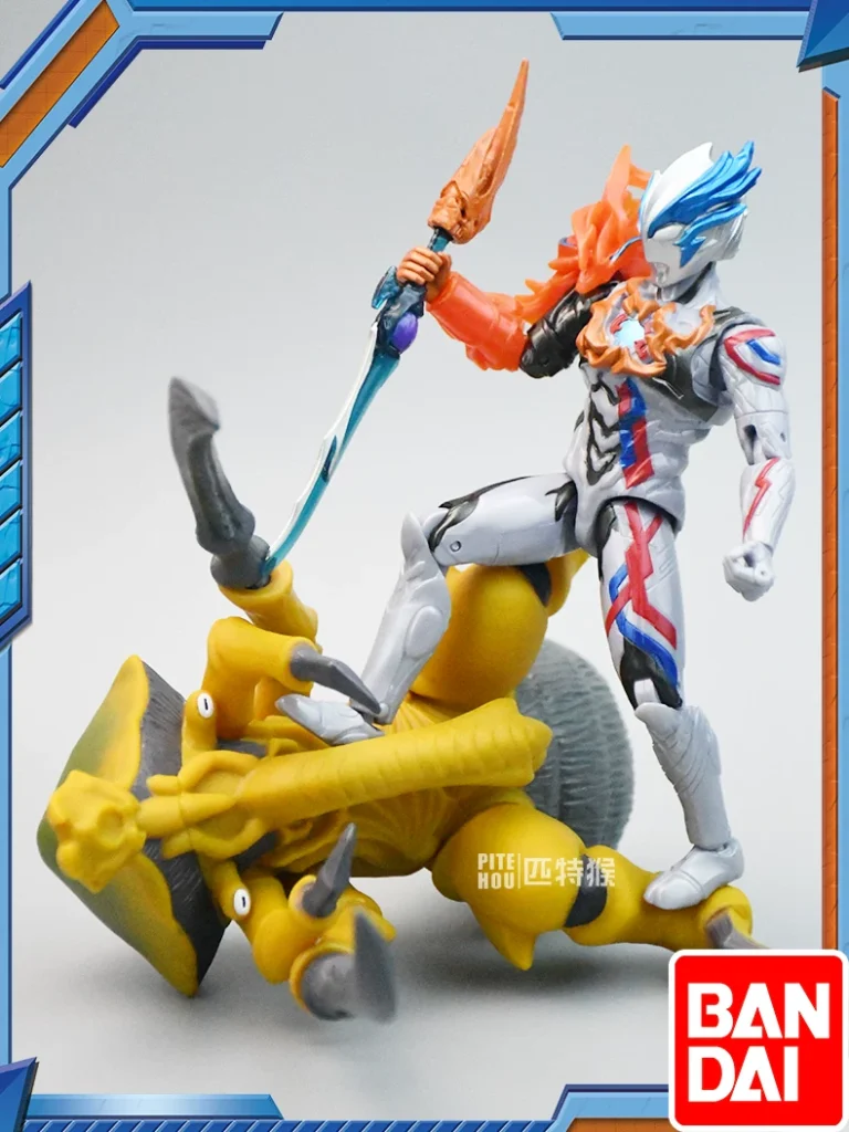 Authentic Bandai Ultraman Blazer Cerotiga Children's Male Jointed Super Movable Toy Figure Model