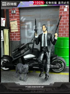 John Wick 4 Merchandise, John Wick 3 Super Articulated Movable Suit Action Figure Model Keanu Reeves