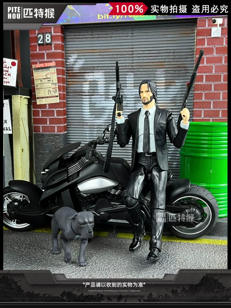 John Wick 4 Merchandise, John Wick 3 Super Articulated Movable Suit Action Figure Model Keanu Reeves