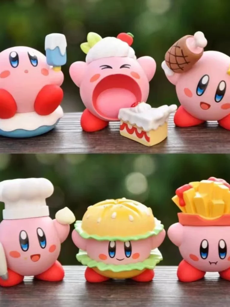 DIY Handmade Gift Kirby Figurine Cheap Student Version 3D Blind Box Doll Desktop Decoration