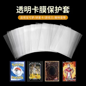 Transparent Card Sleeves Pokémon Ptcg Yu-Gi-Oh! Star Cards Ultraman Magic the Gathering Ws Inner Card Sleeves Board Game Card Sleeves