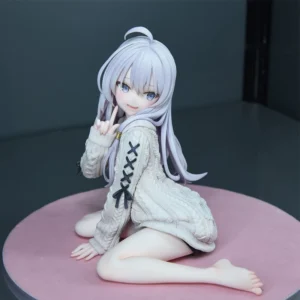 Witch's Journey Figure Sweater Irena Riding a Broom Two-Dimensional Beautiful Girl Figure Case Decoration Model