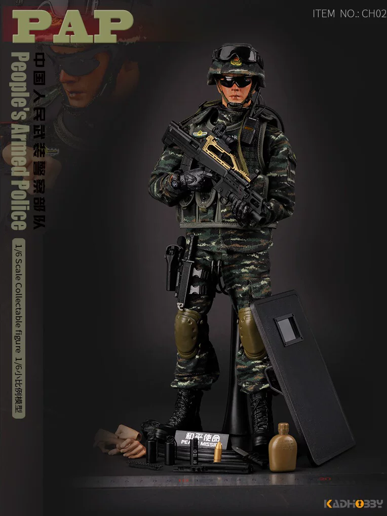 Peace Mission Chinese Soldiers Border Guard Wu Police Marine Corps Model Simulation Soldier Figure Retired Soldier Figurine Boy Gift