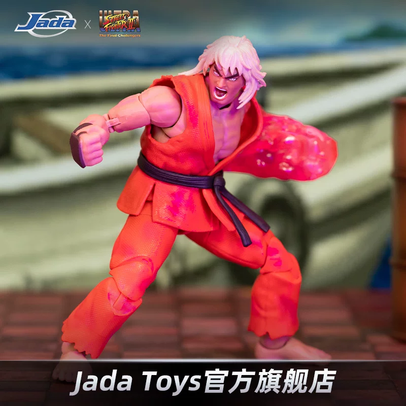 Jada Street Fighter SDCC Exclusive Brainwashed Ken Action Figure and Birthday Gift
