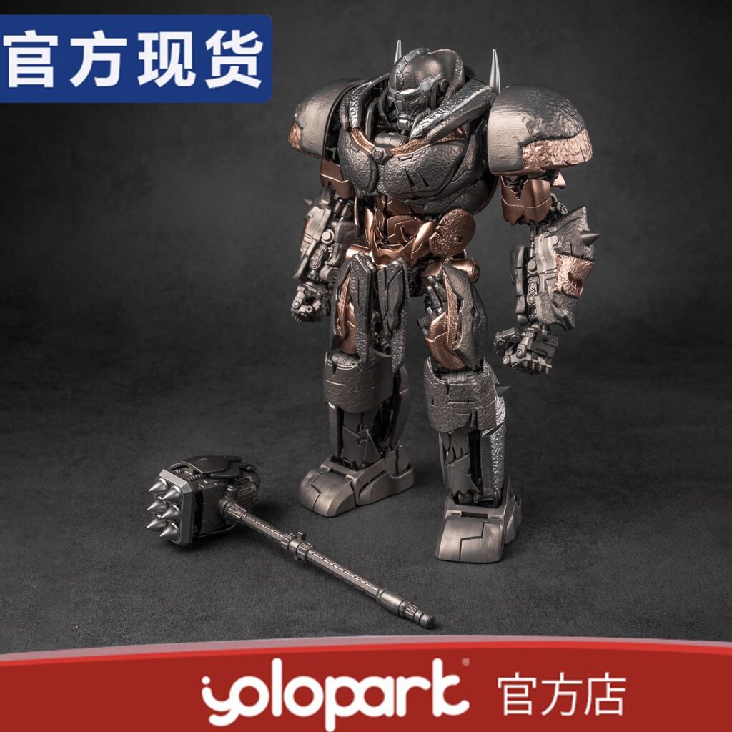 Yolopark Amk Rhino Warrior Transformers 7 Super Warrior Assembly Figure Movable Model Pre-Assembled