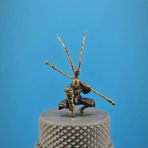 Brass Anime Model Game Black Mythical Wukong Rockery Strange Stone Fish Tank Landscaping Ornaments Sun Wukong Figure
