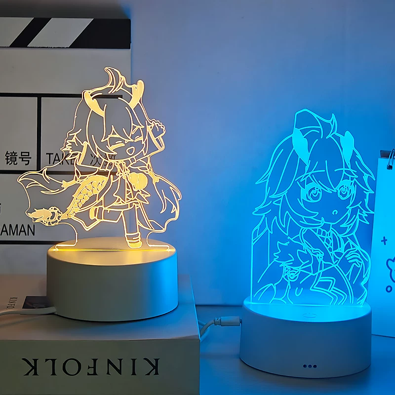 Birthday Gift for Boys, Honkai Star Rail Merchandise, Figure Model, Standee, Decorative Night Light