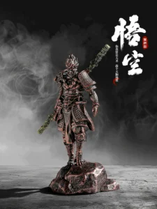 Monkey King Sun Wukong Figurine Black Myth: Wukong Returns Statue Living Room Tv Cabinet Decoration