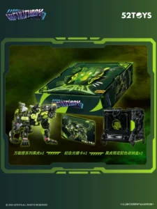 52Toys Universal Box Black Tiger Limited Edition Beast Box White Tiger Transforming Toy Animal Mecha Movable Model Trendy Toy