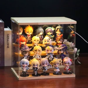 Q Version Yuan Shen Figurine Game Peripheral Blind Box Girl Doll Klee Figurine Wendy Ornament Boy Birthday Gift