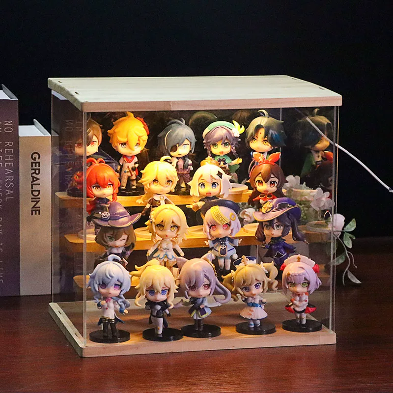 Q Version Yuan Shen Figurine Game Peripheral Blind Box Girl Doll Klee Figurine Wendy Ornament Boy Birthday Gift