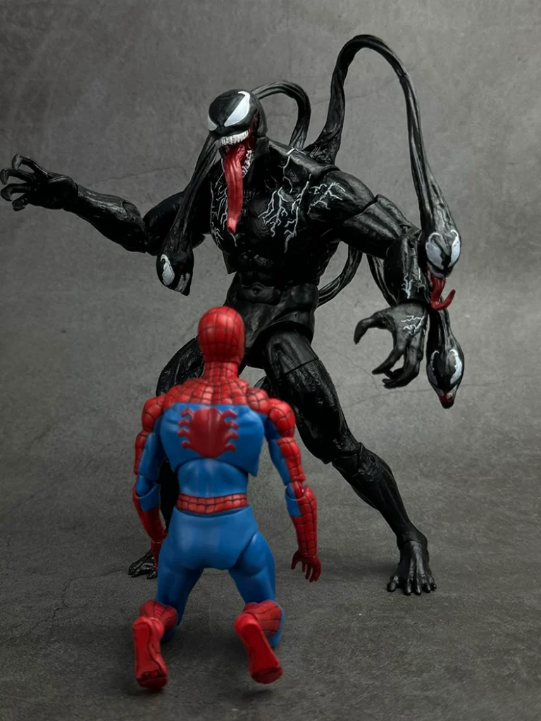 Movie Shf Venom 3 Last Dance Red Carnage Articulated Spider-Man Figure Toy Model Gift