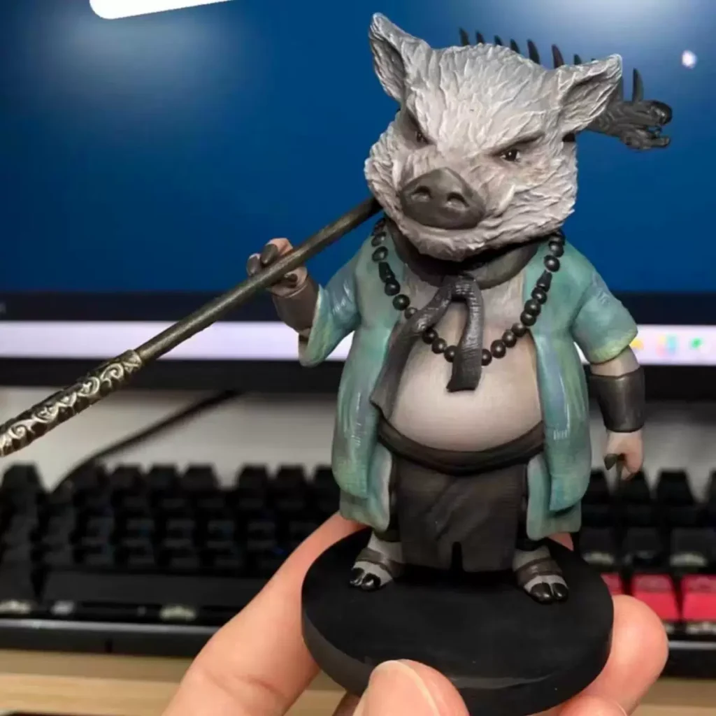 Black Myth: Wukong Eight Immortals Figure Game Second Elder Brother Peripheral Character Figure Model Desktop Ornament