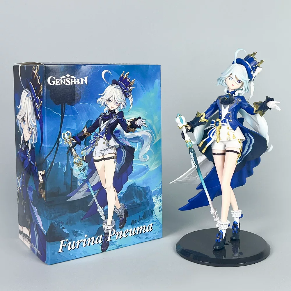 Genshin Impact Merchandise Fuka Rosinna Fufu Figure Anime Model Birthday Gift Decoration
