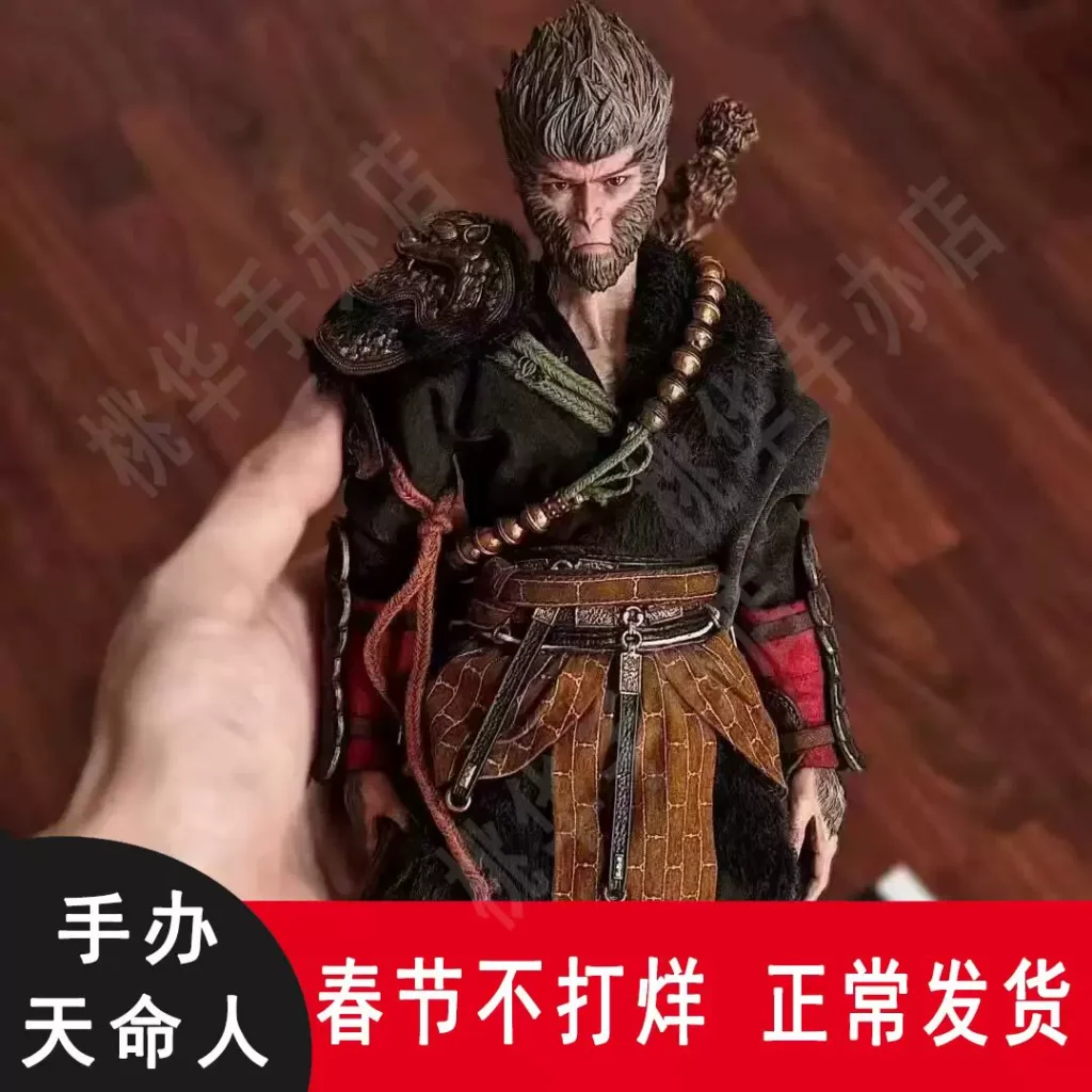 {In Stock} Black Myth: Wukong Action Figure Collectible Model One-To-One Statue Trendy Custom Toy