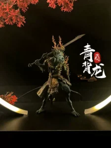 Black Myth Wukong Qinglong Figure Ornament Colored Finished Painted 3D Printed Toy