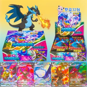 Magical Card Baby Evolution Pokémon Pet Elf Pocket Collection Card Self-Printed Card Full Flash Card Casual Game