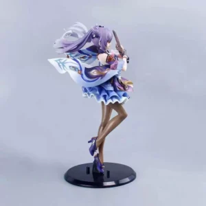 Genshin Impact Figure Keqing Klee Paimon Game Merchandise Anime Girl Desktop Decoration Model Gift