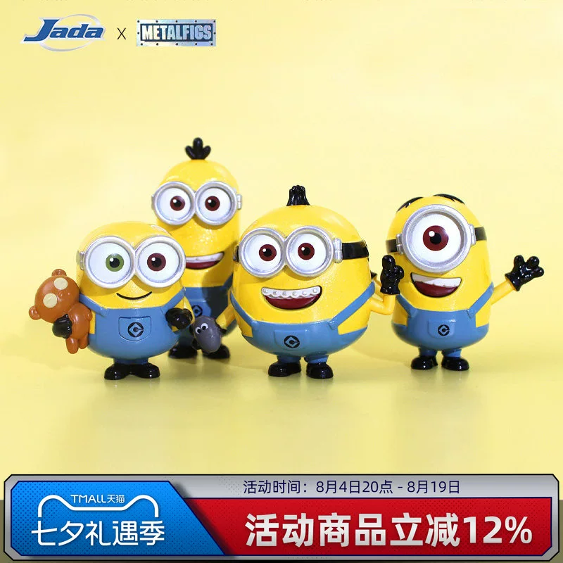 Jada Minions Despicable Me Stuart Bob Otto 2.5inch Metal Figurine Doll