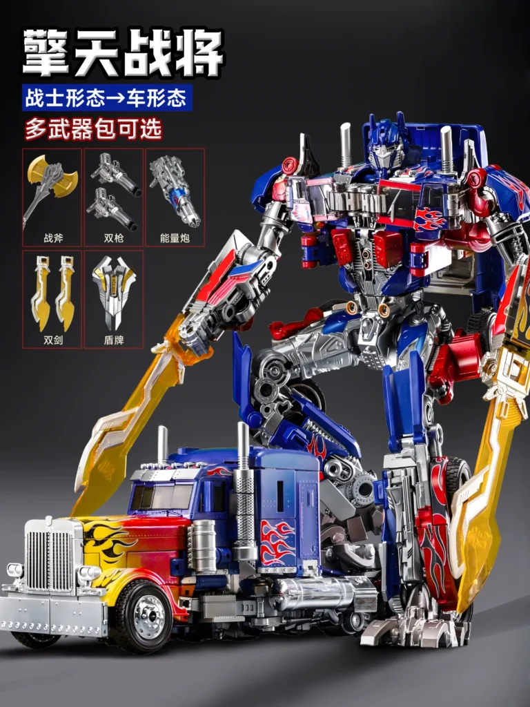 Transforming Toy 5: Optimus Prime Official Alloy Bumblebee Boy Model Robot Car Figurine