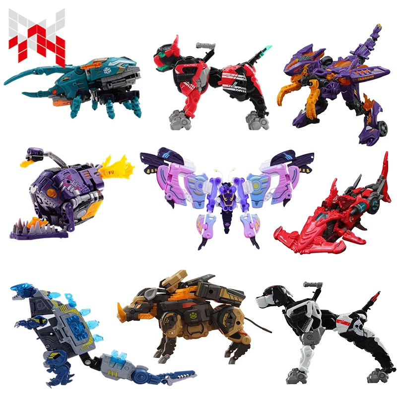 Beast Box Full Set Triceratops Butterfly Goldfish Giant Claw Dog Transforming Toy Trendy Model Chinese-Made Mecha