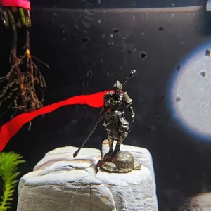 Fish Tank Decoration Brass Alloy Black Myth Wukong Figure Game Collectible Car Interior Anime Model Trendy Toy
