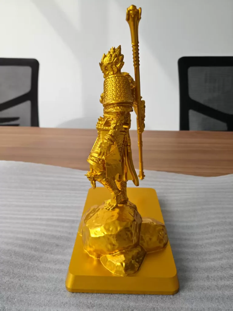 Cnc Five-Axis Processing of Black Myth Wukong Figurine