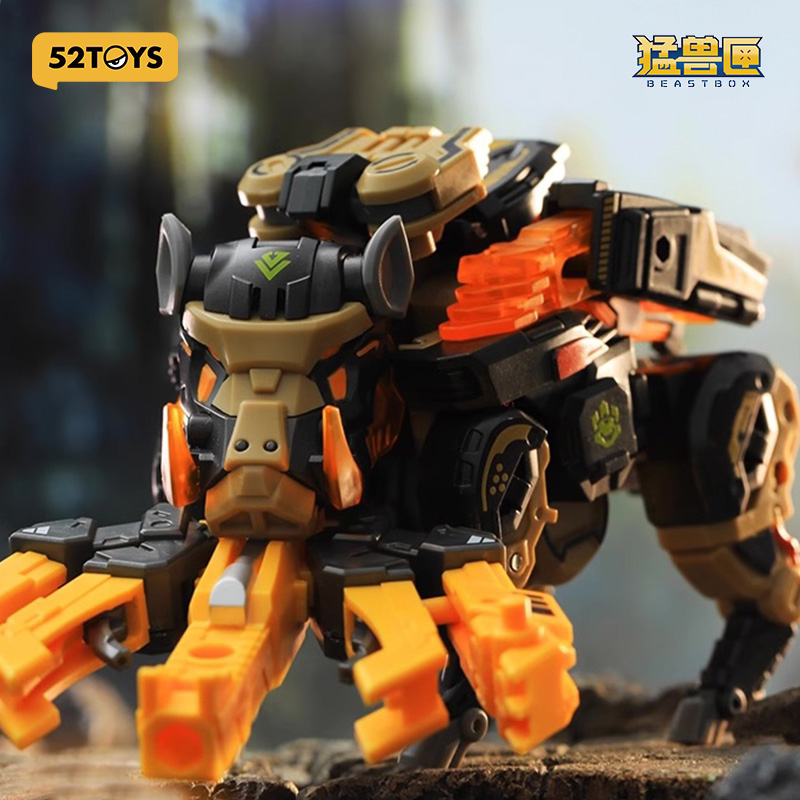 Authentic Beastbox Beast Box Series Shovelhead Wild Boar Transforming Toy Figurine Trendy Toy Chinese Creative Mecha Boy Gift