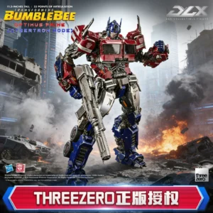 Threezero Transformers Spin-Off Dlx Optimus Prime Cybertron Mode Action Figure Model Qixi Gift