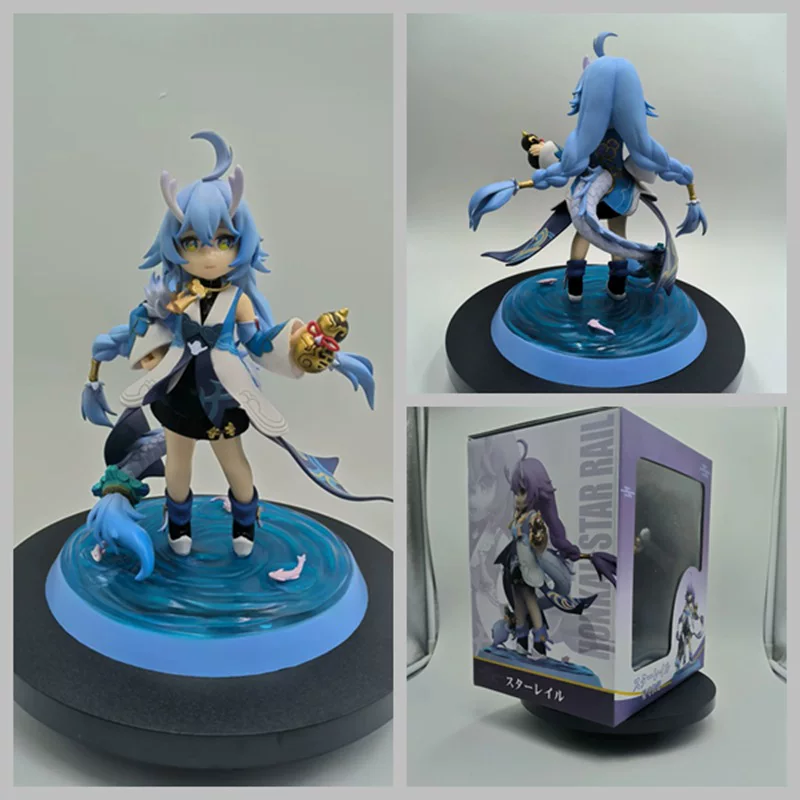 Honkai: Star Rail Bailu Antlers Replaceable Face Model Boxed Figure