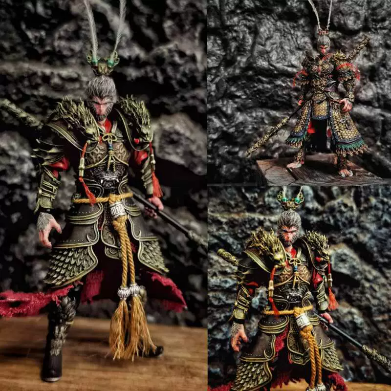 Customized Gk Game Destiny Man Black Myth Wukong Action Figure Model Sun Wukong Doll Trendy Toy Figurine Statue