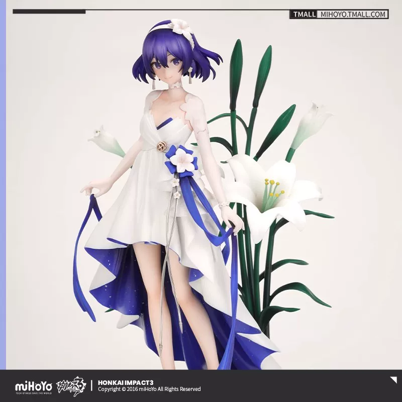 In-Stock, Fast Delivery, Genuine [Mihoyo/Honkai Impact 3Rd] Xie'Er (Shier) Autumn Frost Lily 1/8 Scale Figure