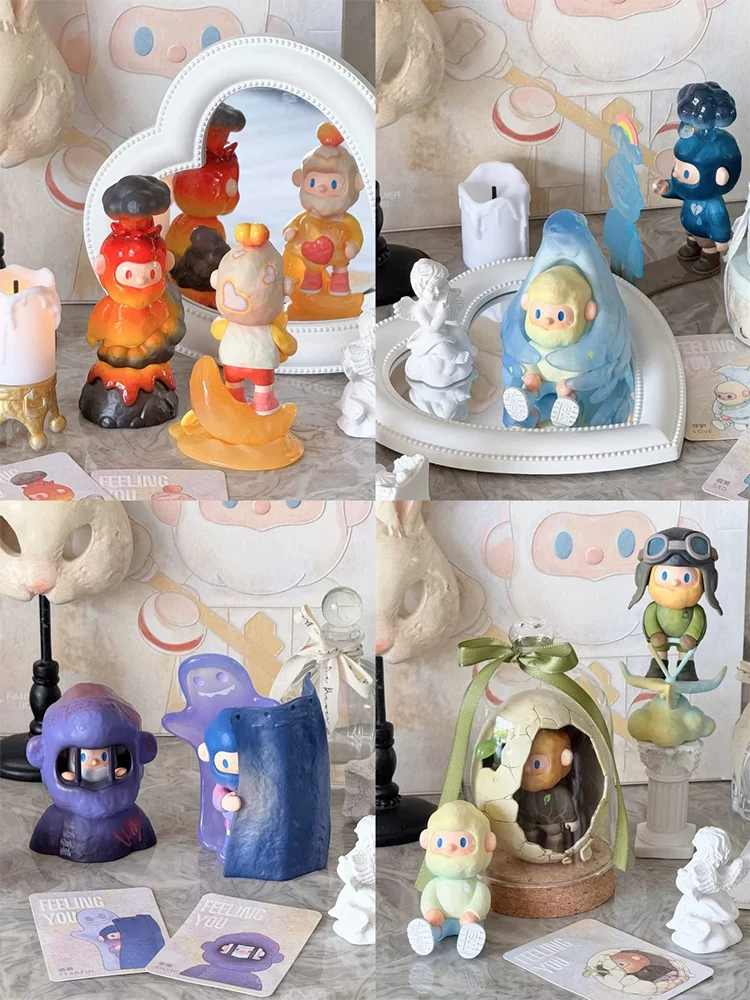Authentic Finding Unicorns Farmer Bob if Emotions Respond Series Blind Box 11Th Generation Trendy Toy Gift