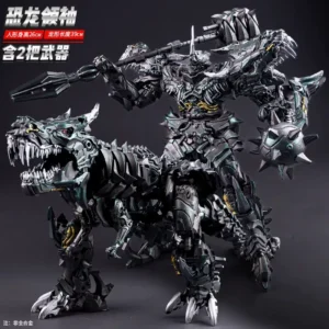 Transforming Toy Steel Cable Dinosaur Optimus Prime Robot Model Bumblebee Alloy Figure Gift