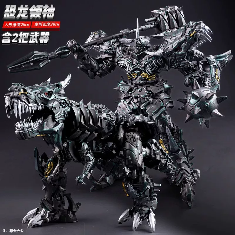Transforming Toy Steel Cable Dinosaur Optimus Prime Robot Model Bumblebee Alloy Figure Gift