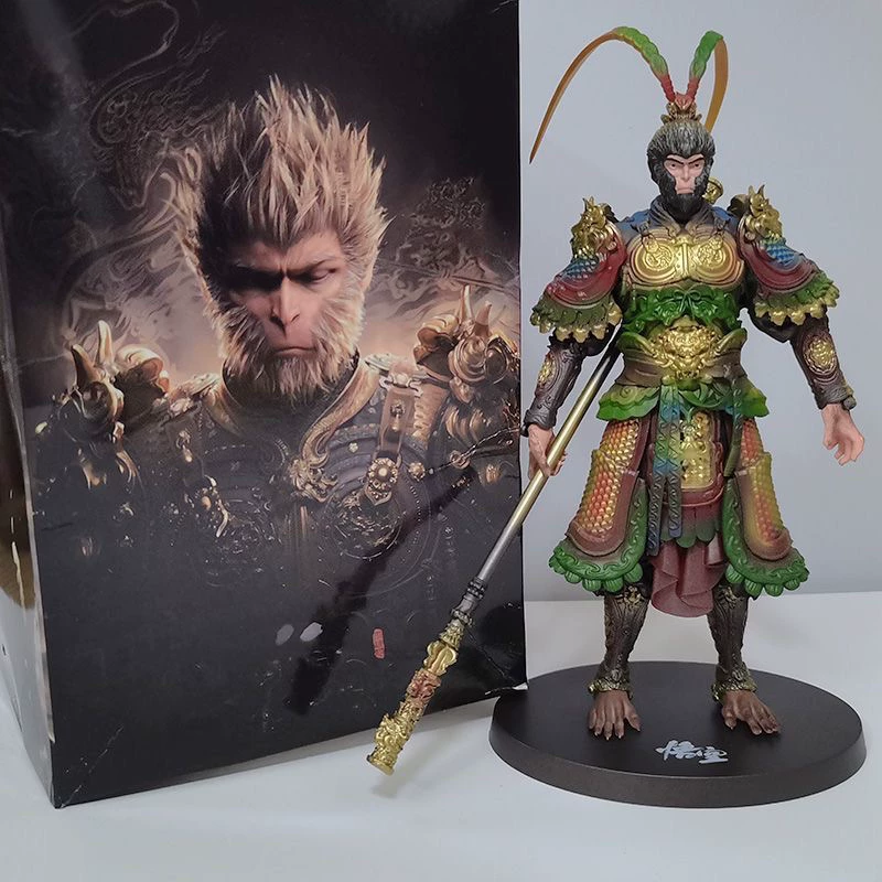 Black Myth: Wukong Figurine, Monkey King Sun Wukong Ornament, Living Room Tv Cabinet Entrance Decoration, Gift