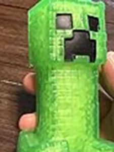 Minecraft Themed Movie Game Merchandise Figurines Soft Rubber Squishy Creeper Stretchable Sensory Toys