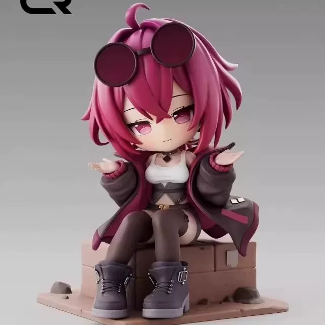 Honkai Star Rail Kafka Q-Version Sitting Posture Beautiful Girl Statue Model Desktop Ornament Friend's Birthday Gift