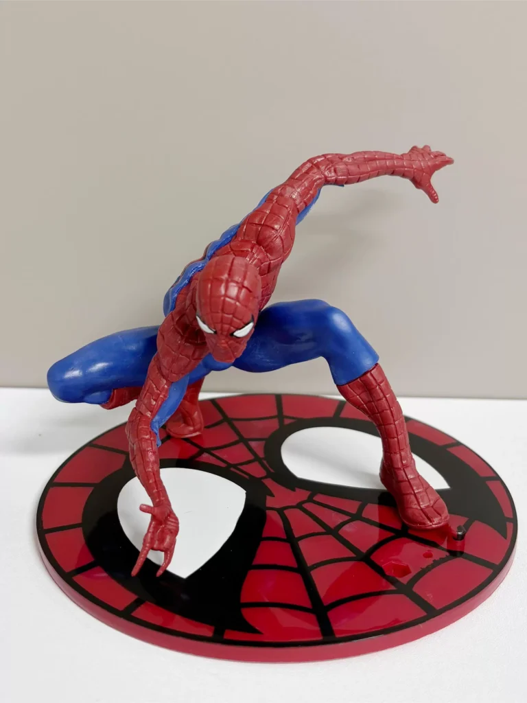 Spider-Man Action Figure Model with Base, Car Dashboard Decoration, Anime Cool Model Decoration