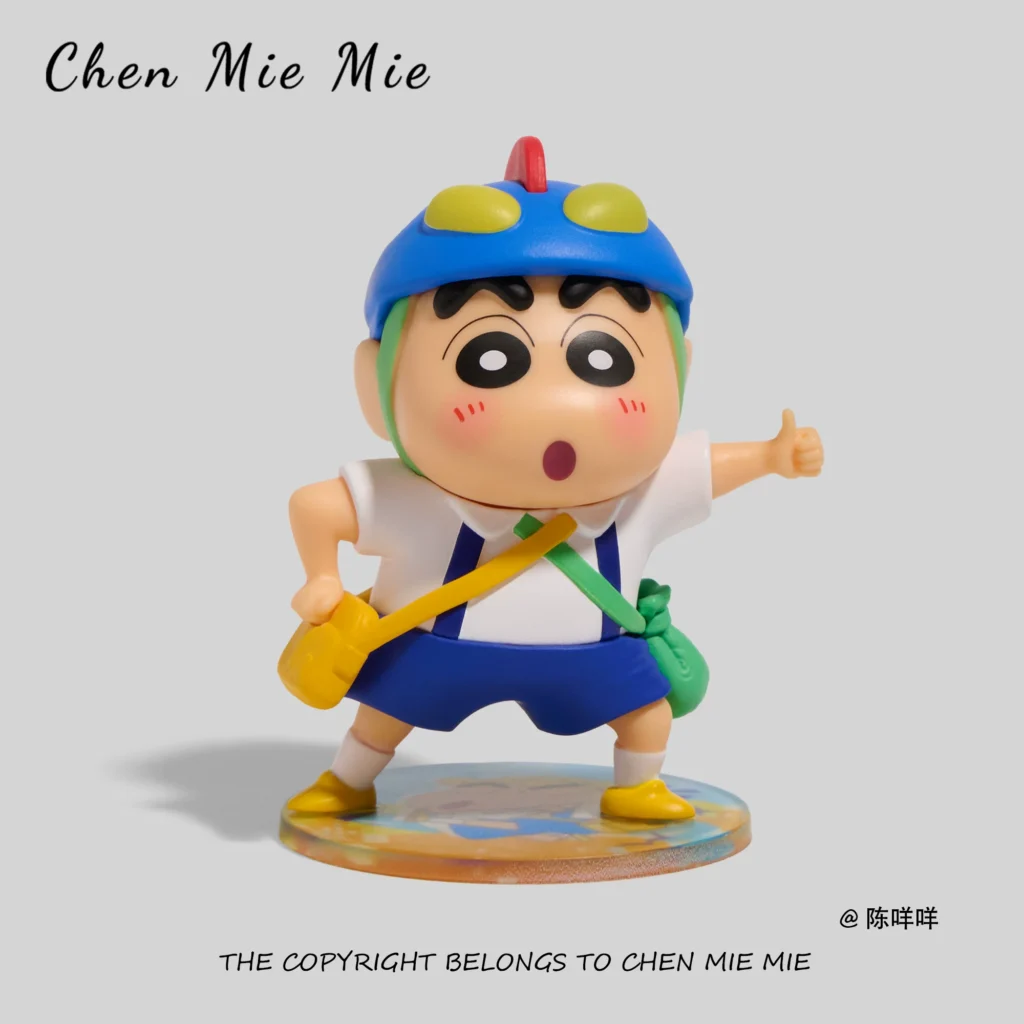 Official Crayon Shin-Chan Desktop Car Ornament Figurine Blind Box Cute Gift