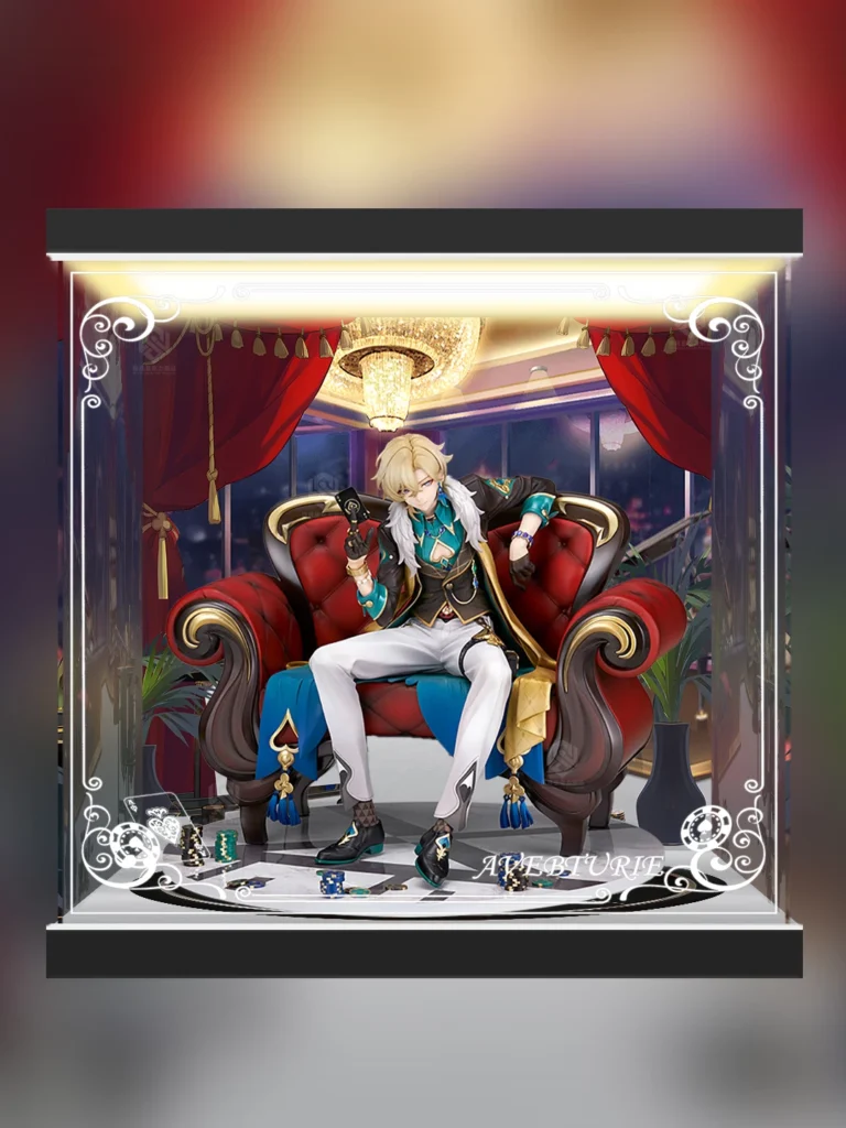 Altair Honkai: Star Rail Sand Gold 1/7 Figure Display Box Transparent Storage Box Acrylic