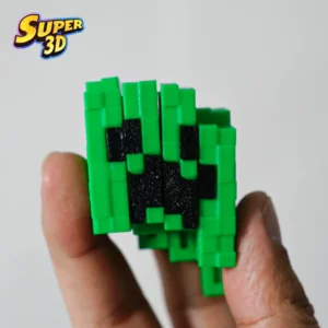 Mc Minecraft Creeper Stress Relief Toy 3D Printed High-Quality Desktop Accessory Fingertip Figurine Ornament