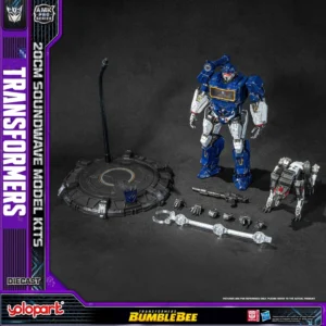 Yolopark Bumblebee Soundwave Alloy Jointed Skeleton Transformers Assembly Figure Pre-Assembled Model