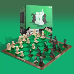 Minecraft Chess Mc Themed Merchandise Steve Figure Model Toy Souvenir Birthday Gift